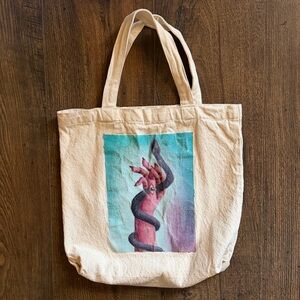 Hand painted tote